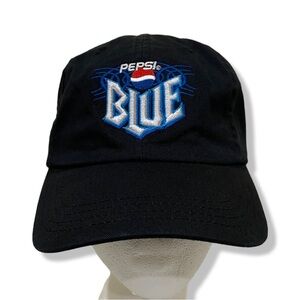 Vintage Y2K Pepsi Blue Promo Adjustable Hat